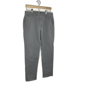 Bonobos Men’s Stretch Chino Pants Gray 33x32 Slim Fit Casual Work Style